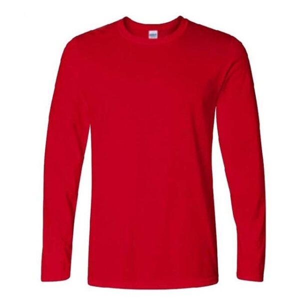 Big size cotton t shirt Spring/autumn fashion mens T shirt homme men's long sleeved O neck solid color casual T shirts Tops Tees - Image 9