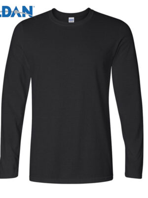 Big size cotton t shirt Spring/autumn fashion mens T shirt homme men's long sleeved O neck solid color casual T shirts Tops Tees