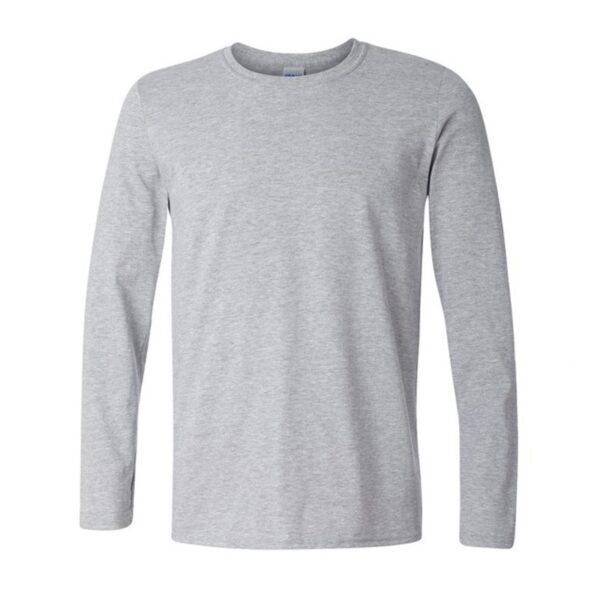 Big size cotton t shirt Spring/autumn fashion mens T shirt homme men's long sleeved O neck solid color casual T shirts Tops Tees - Image 4